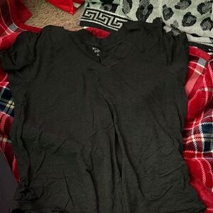 Market & Spruce Black Blouse